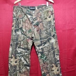 Men's Mossy Oak Camouflage long Pants Size 36X34